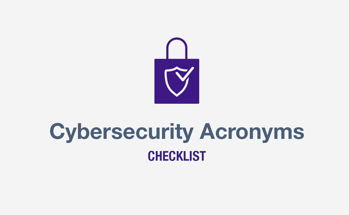 A Guide To Key Cybersecurity Acronyms | Nuspire