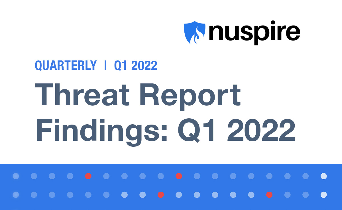 Q1 2022 Threat Report | Nuspire